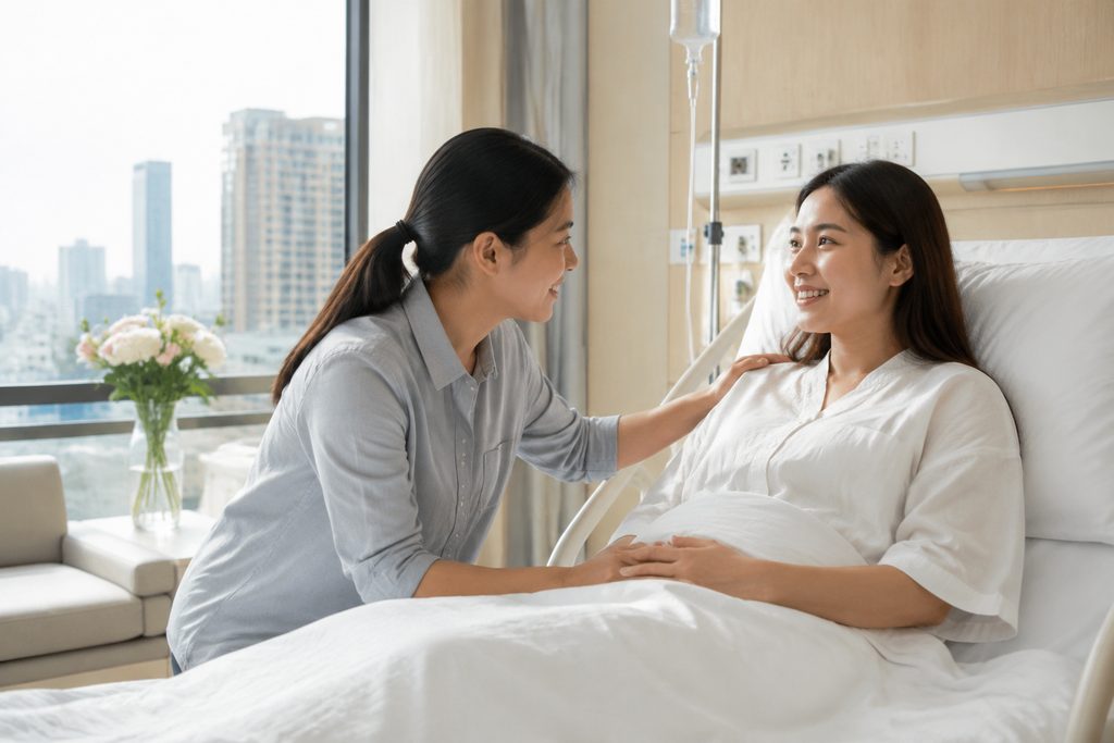 IVF aftercare package cost China - medical illustration
