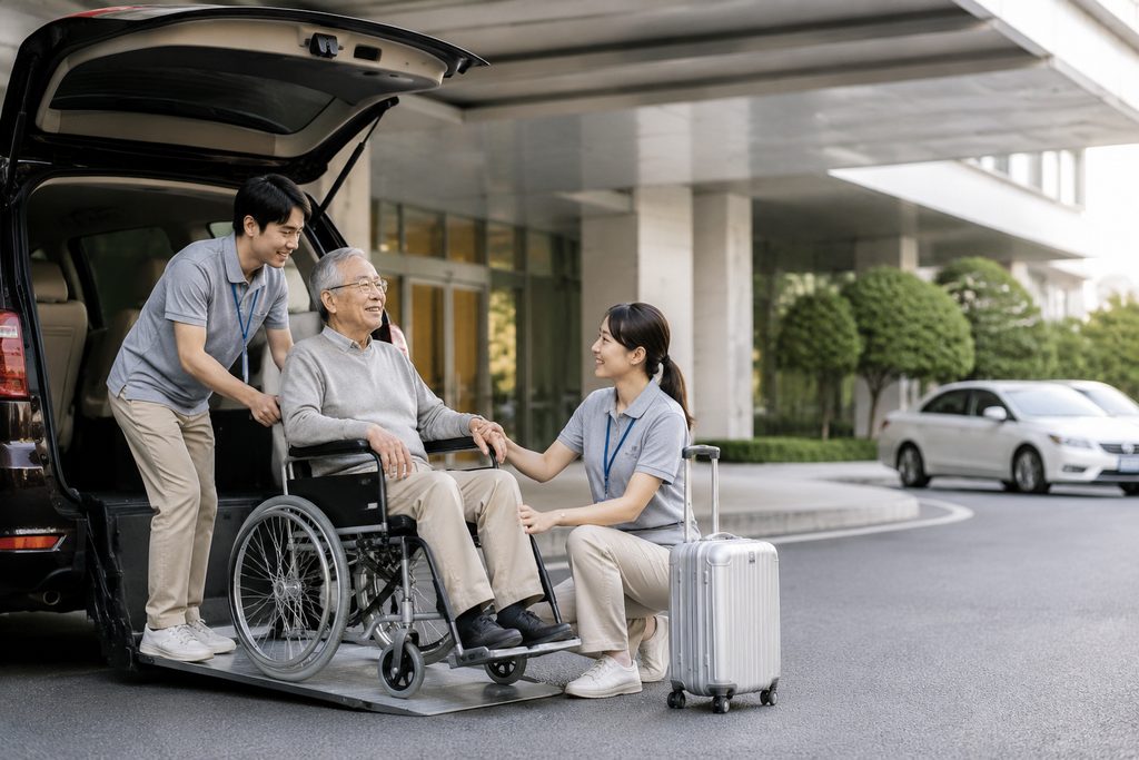 Jiangsu medical escort service price - medical illustration