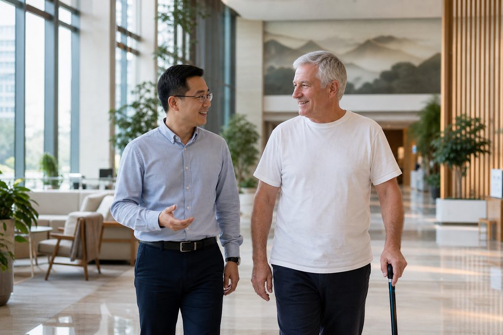 joint replacement cost Xi'an China - medical illustration