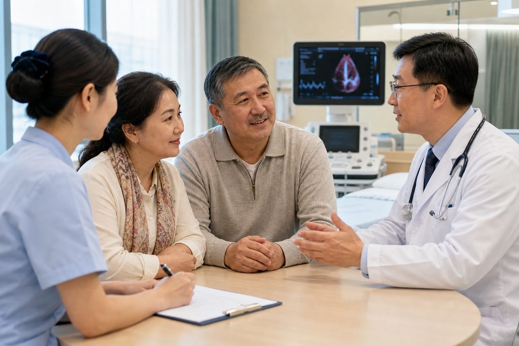 cardiac surgery cost China for foreigner - medical illustration
