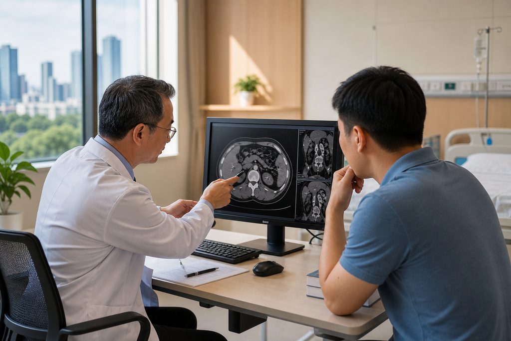 kidney stone removal cost China - medical illustration