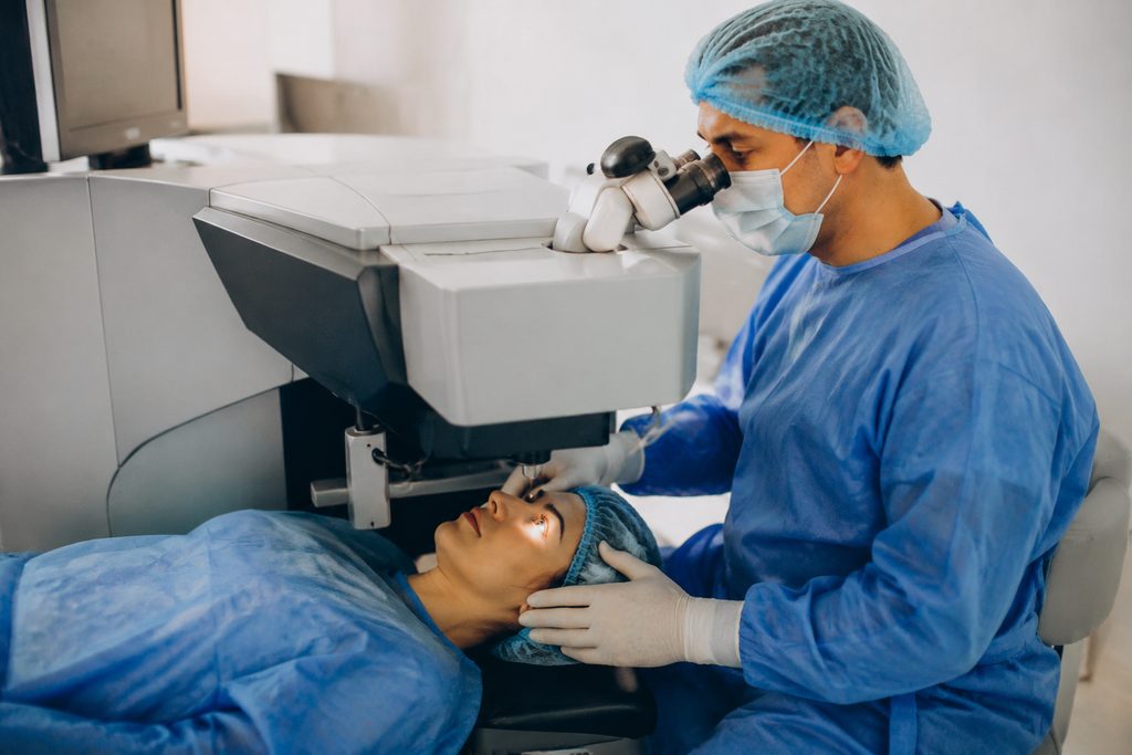 LASIK revision cost China - medical illustration