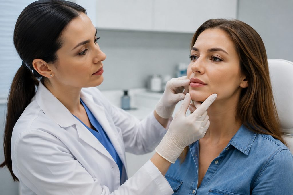 lip reduction surgery cost China - medical illustration