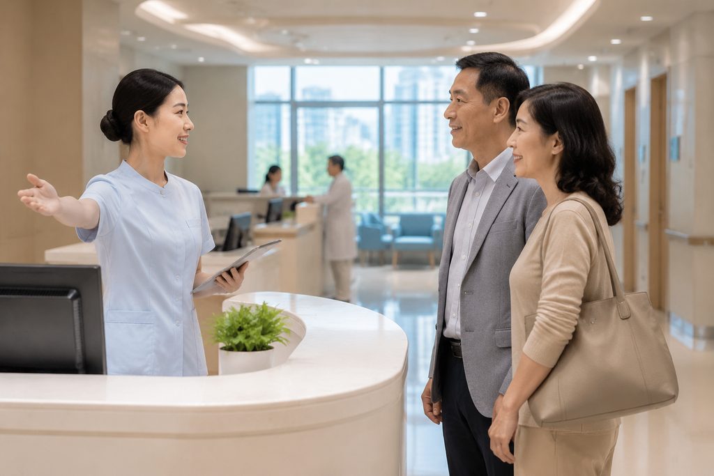 top hospitals in China for foreigners - medical illustration