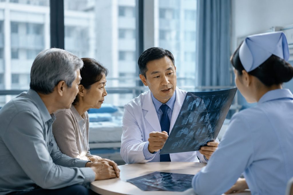 medical escort service China cost - medical illustration