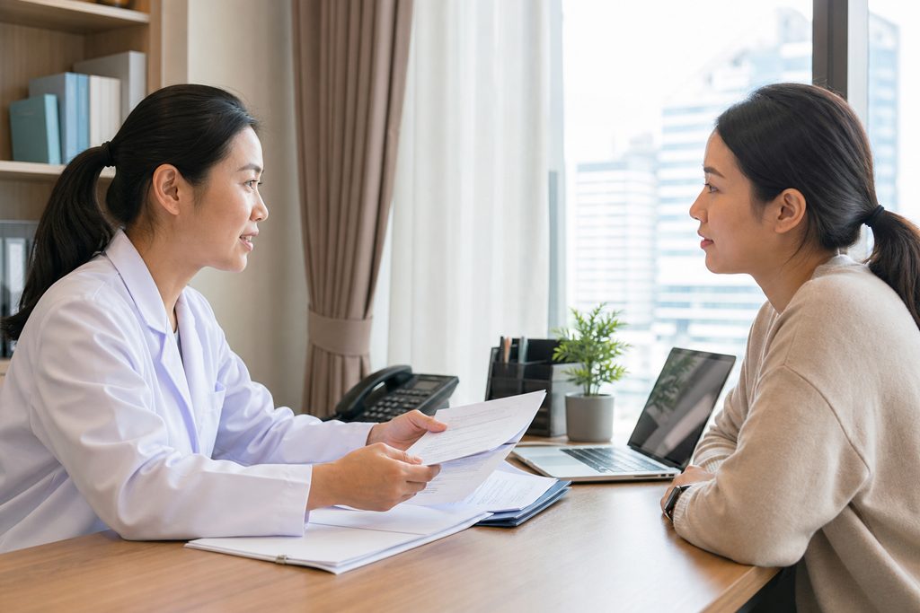 medical records transfer service China - medical illustration