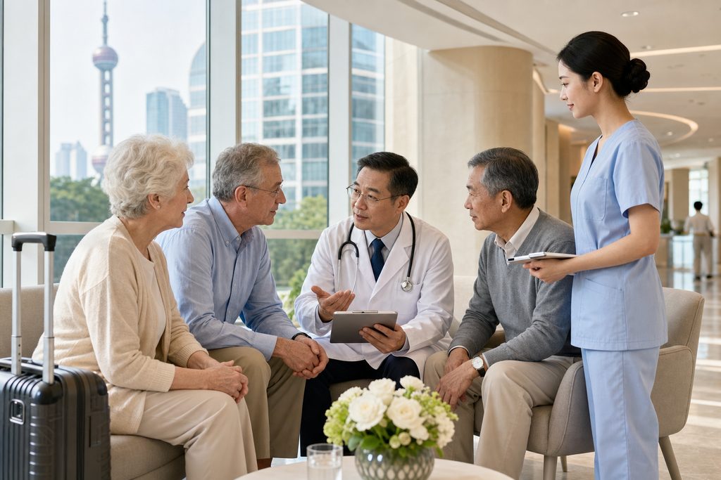 combo surgery package price China senior - medical illustration