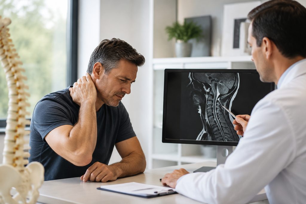 cervical spine surgery cost China - medical illustration