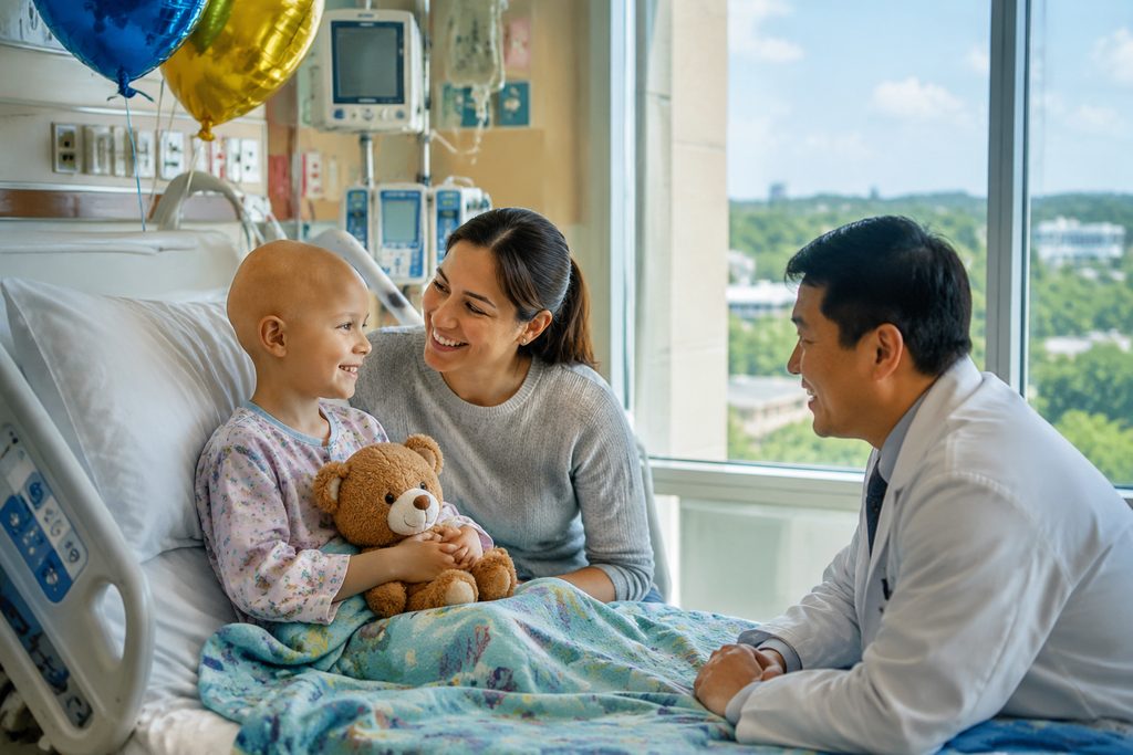 pediatric leukemia treatment cost China - medical illustration