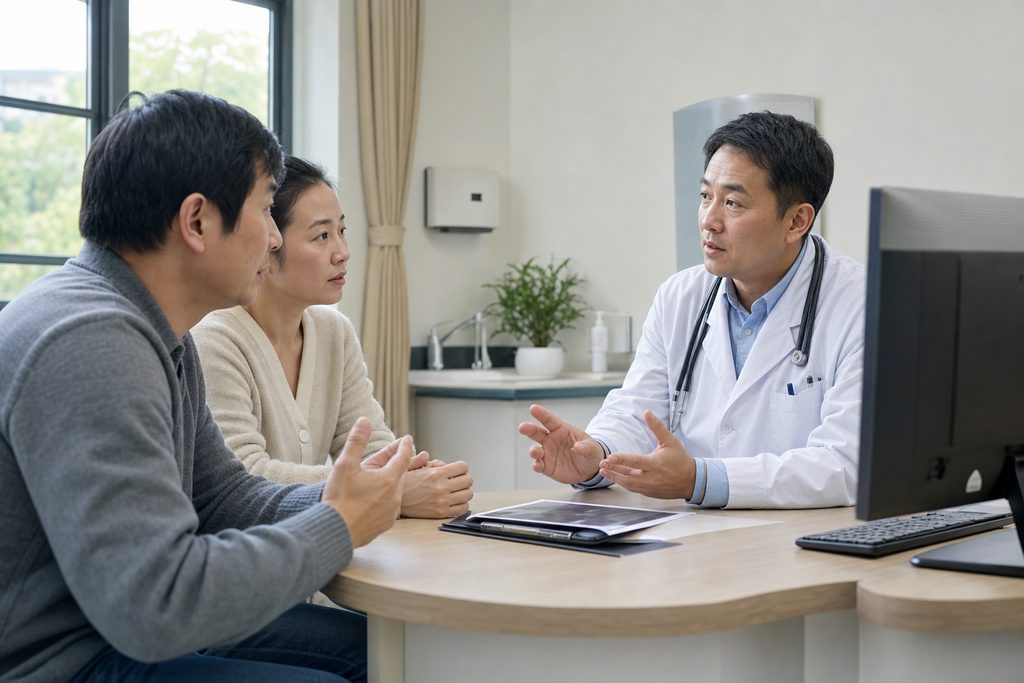 how to politely decline doctor's advice - medical illustration