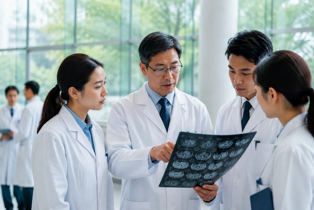 professor title Chinese hospital meaning - medical illustration