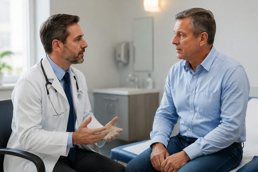 prostate exam cost China - medical illustration