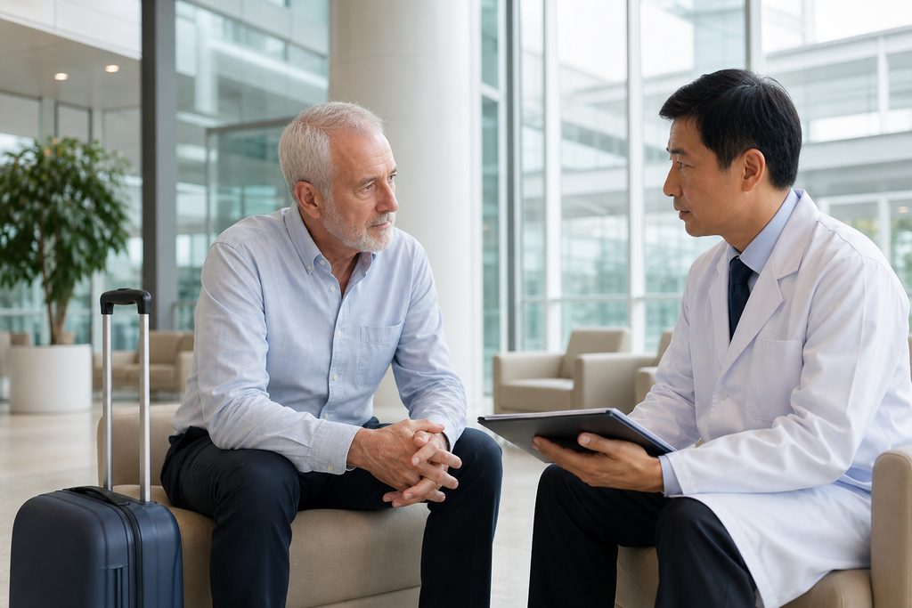 prostate surgery cost China vs Canada - medical illustration