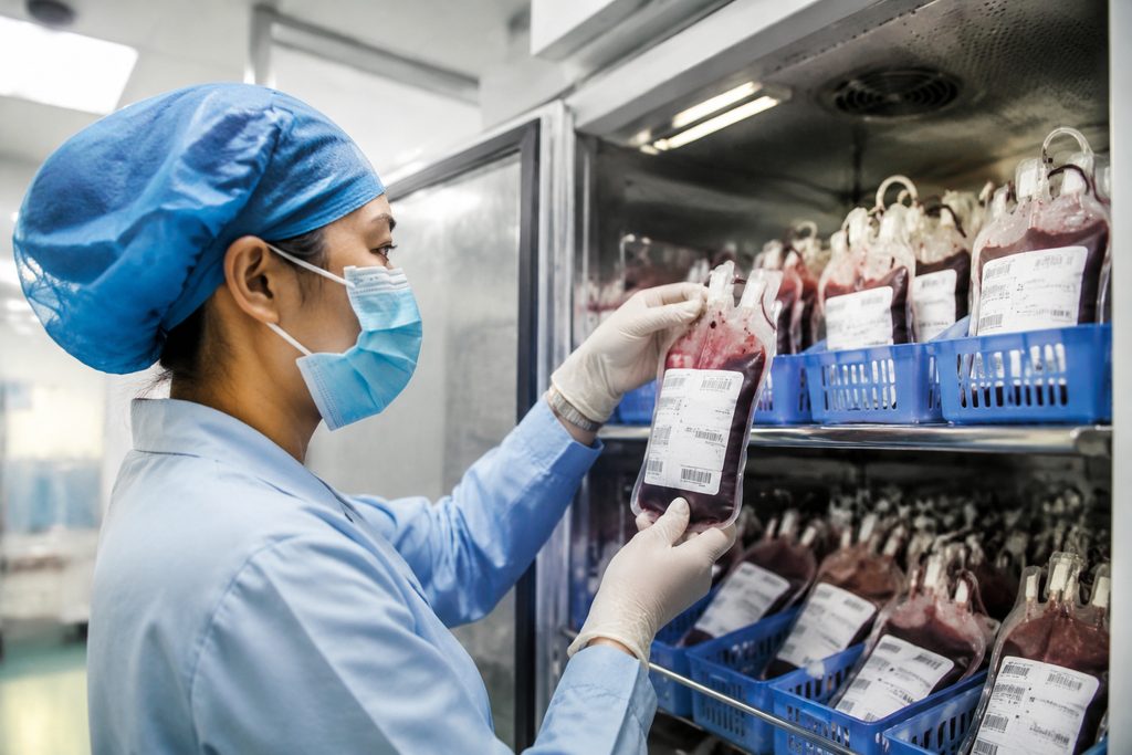 rare blood type surgery cost China - medical illustration