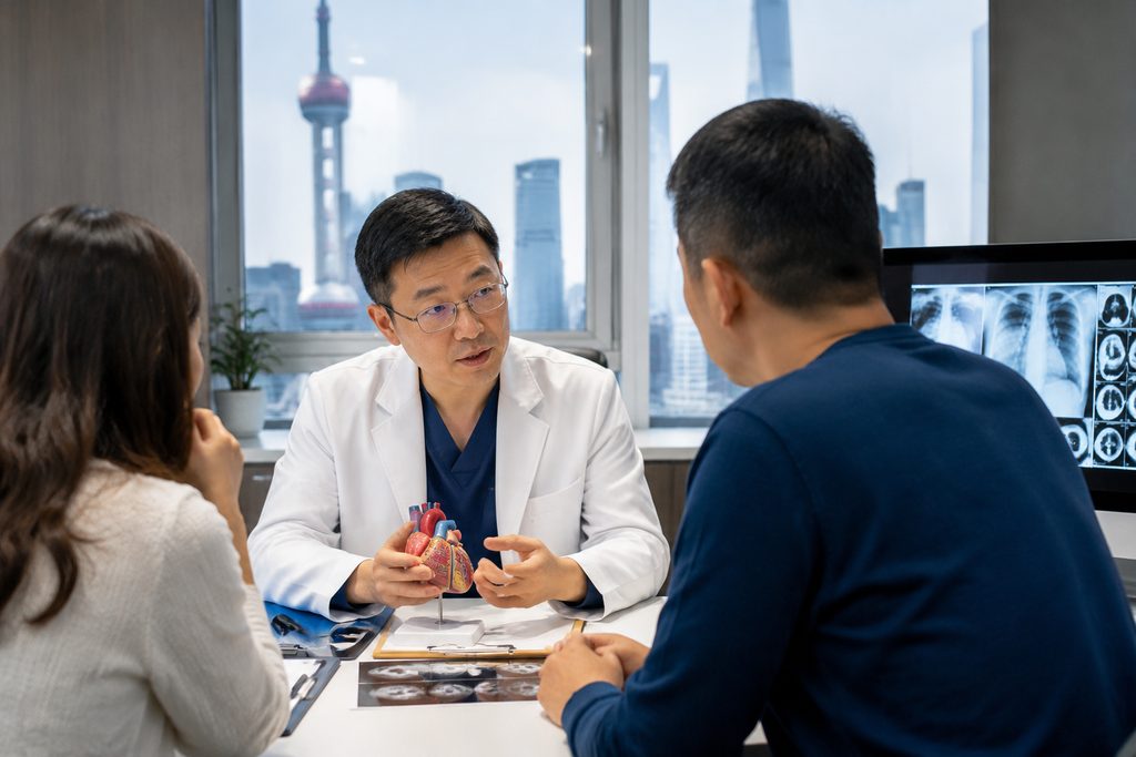 Shanghai heart surgeon second opinion be - medical illustration