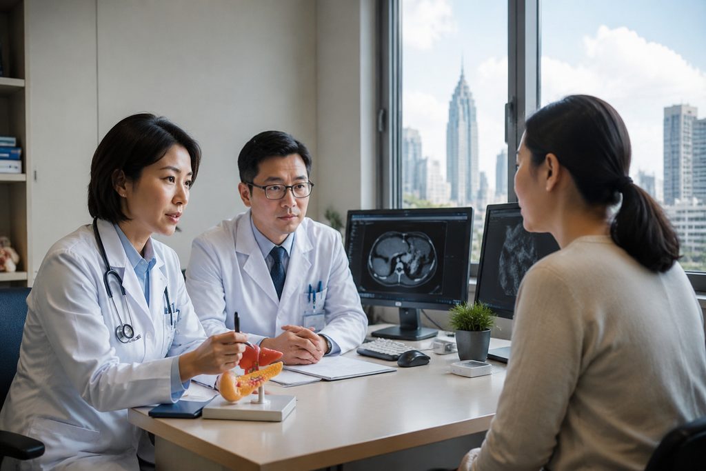 Shanghai Sixth People's Hospital endocri - medical illustration