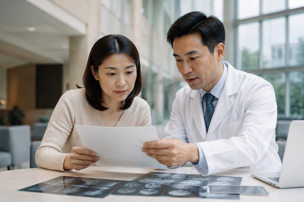 medical record translation China - medical illustration
