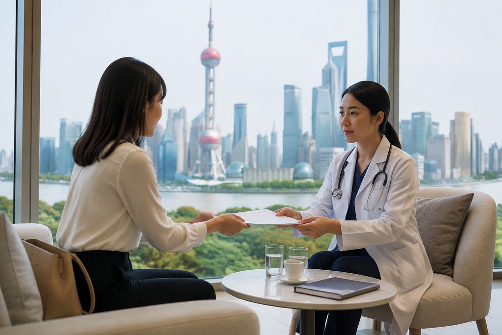medical escort service Shanghai price - medical illustration