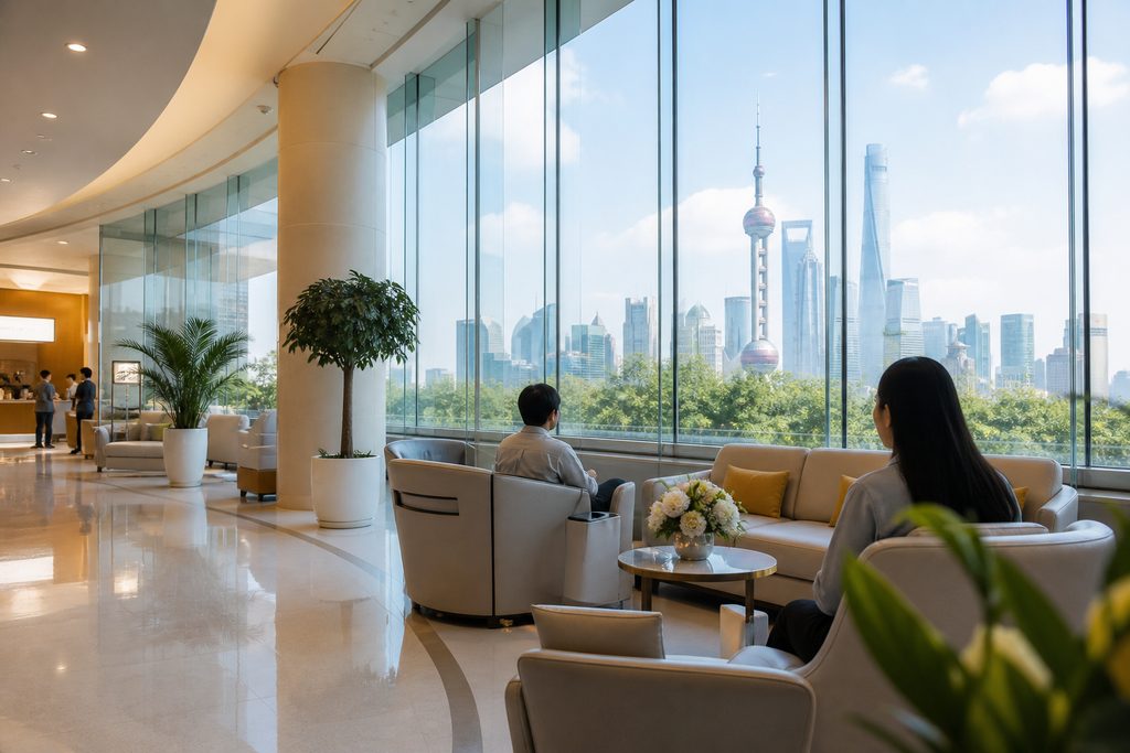 best hospital in Shanghai for internatio - medical illustration