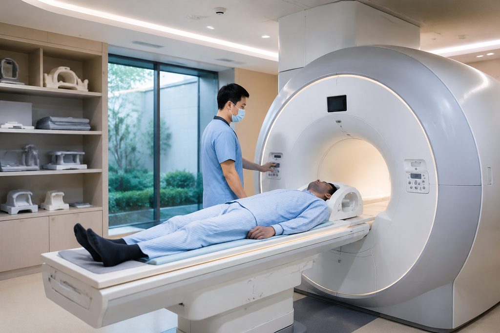 MRI cost China private hospital - medical illustration