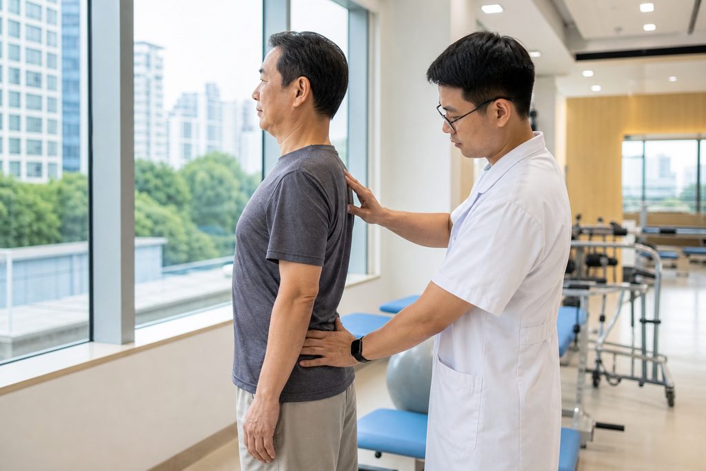 spine surgery follow-up care China cost - medical illustration