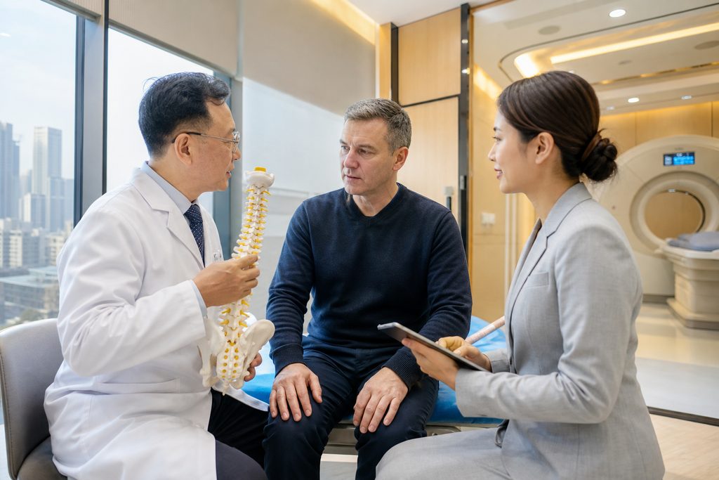 spine surgery cost Taiyuan China - medical illustration
