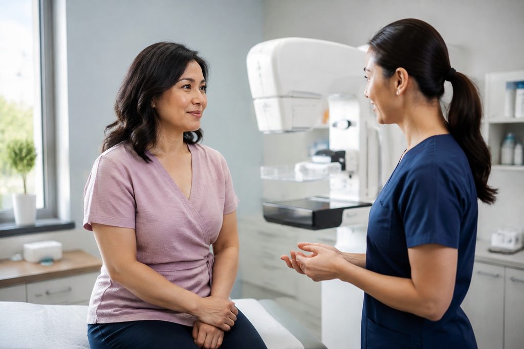 mammogram cost China - medical illustration