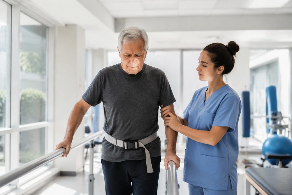 stroke rehabilitation cost China - medical illustration