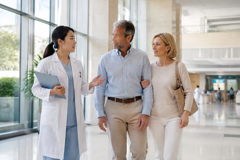 Suzhou hospital international patient pr - medical illustration