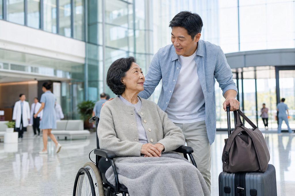elderly surgery cost China - medical illustration