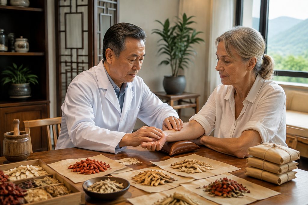 tcm arthritis treatment cost China - medical illustration