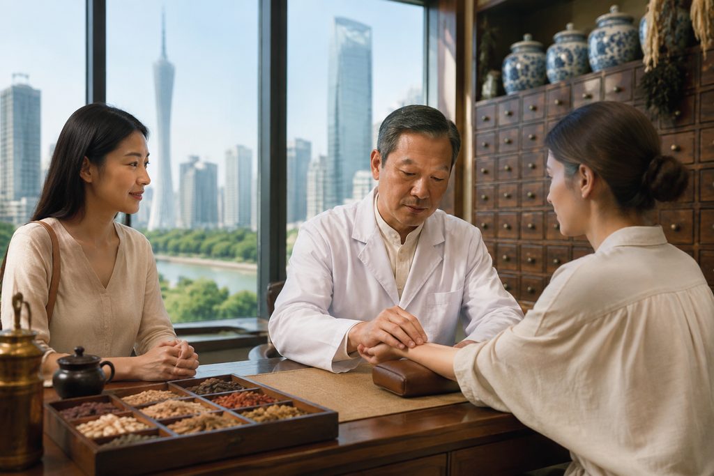TCM treatment cost Guangzhou - medical illustration