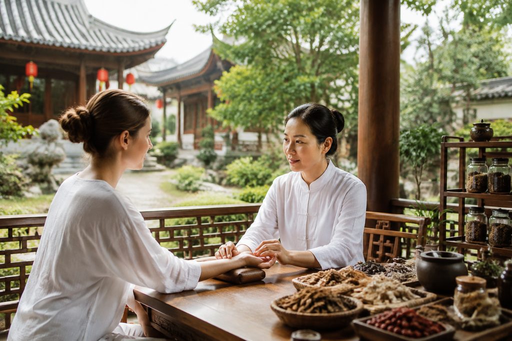 tcm retreat cost China - medical illustration