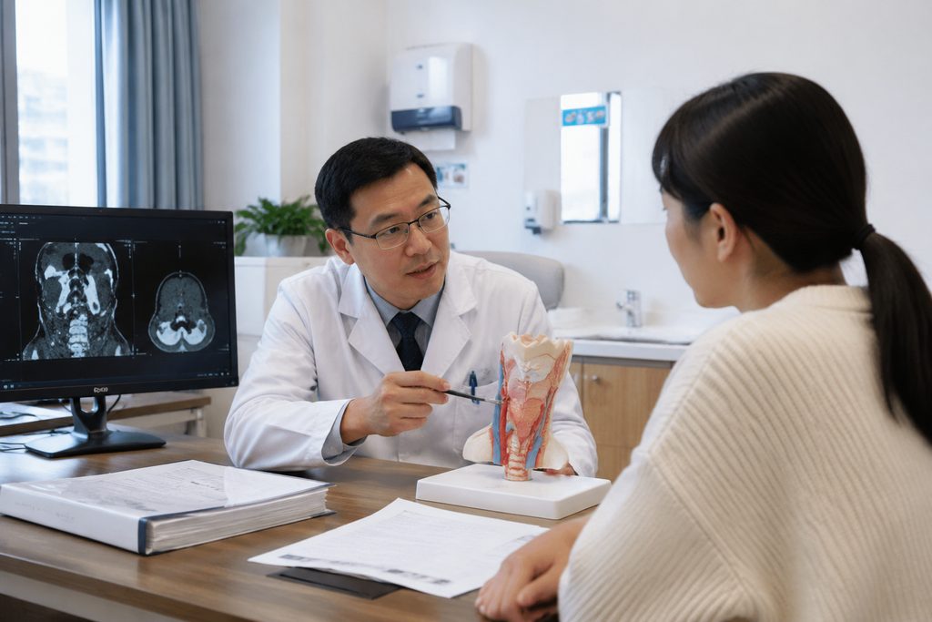 thyroid cancer surgery cost Shanghai Fud - medical illustration