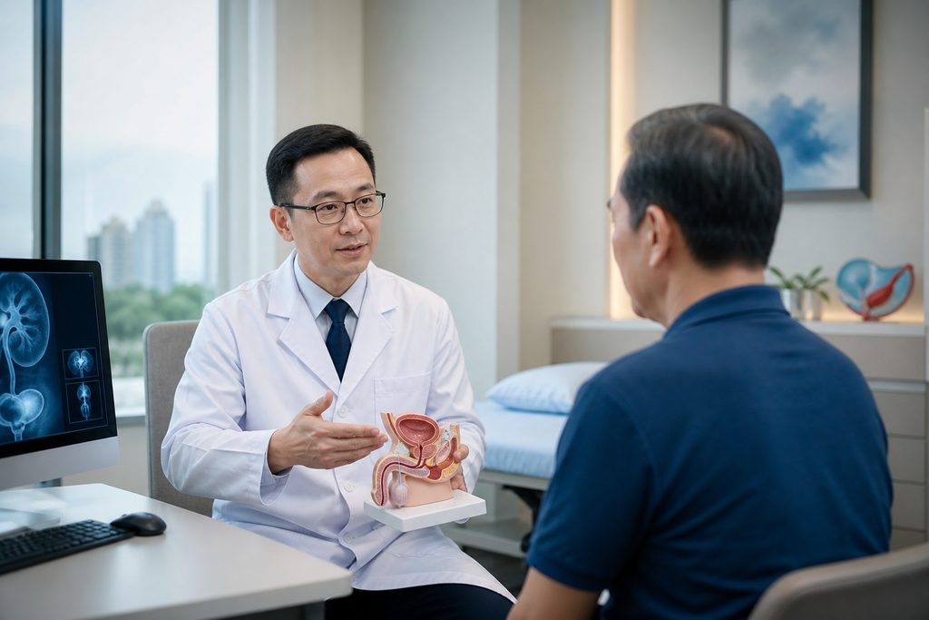 prostate surgery cost China - medical illustration
