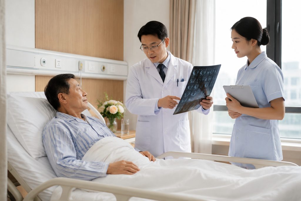Shanghai Changhai Hospital urology surge - medical illustration
