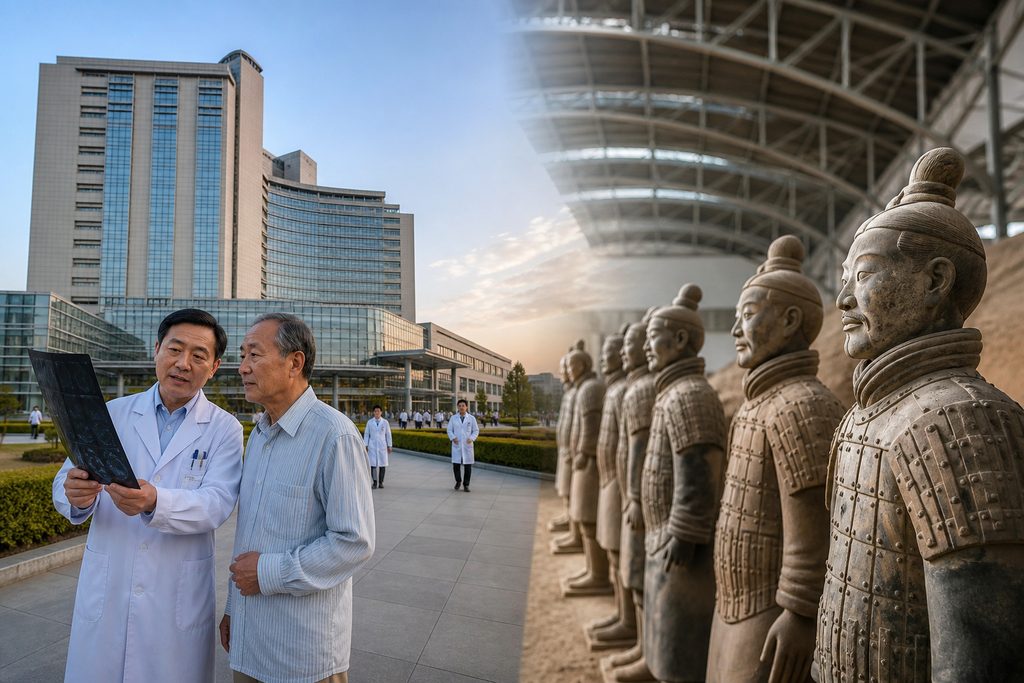 Medical Treatment in Xi'an China: Xijing Hospital Access and Terracotta Warrior Recovery Experience — Xijing hospital in