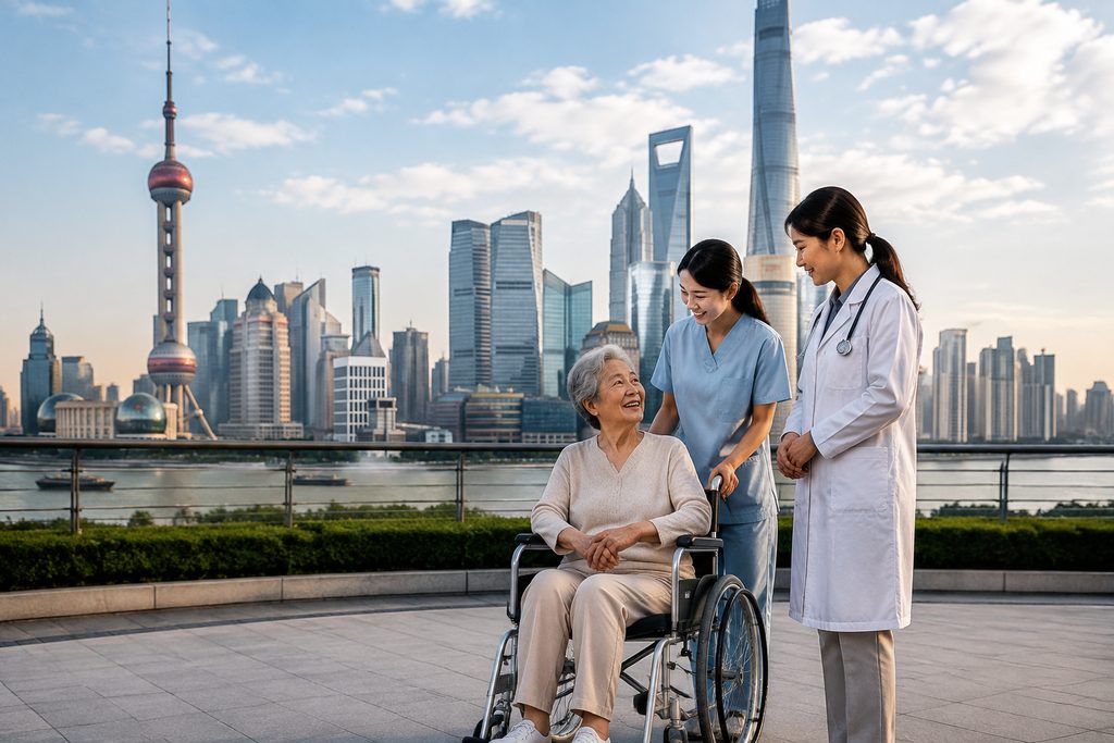 medical tourism packages Shanghai Jiangs - medical illustration