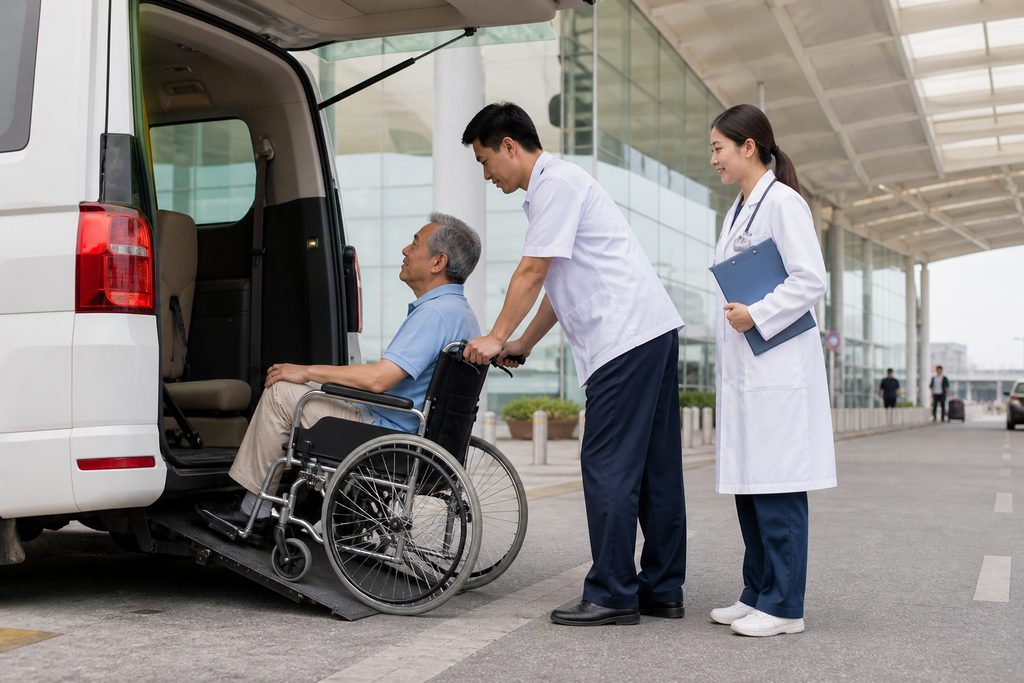 Airport Transfer for Medical Travelers: What to Expect on Arrival in China — airport transfer hospital pickup China medi