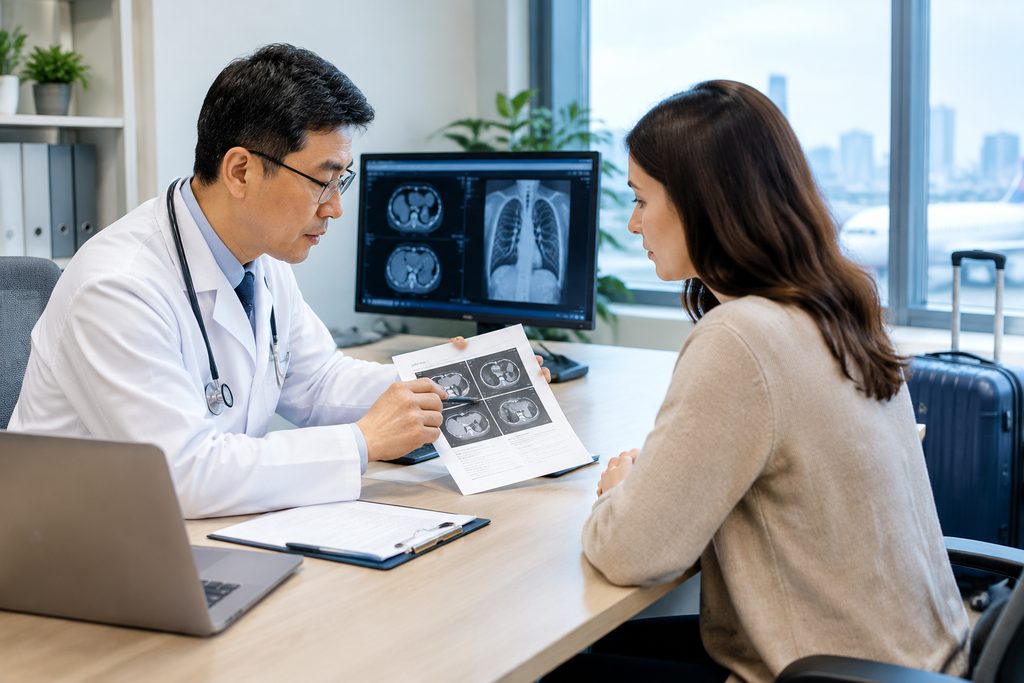 checking if your imaging report is authe - medical illustration
