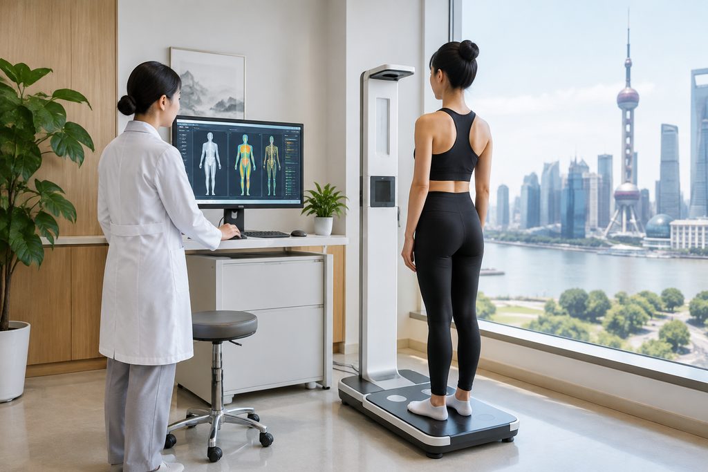 body composition scan cost China - medical illustration