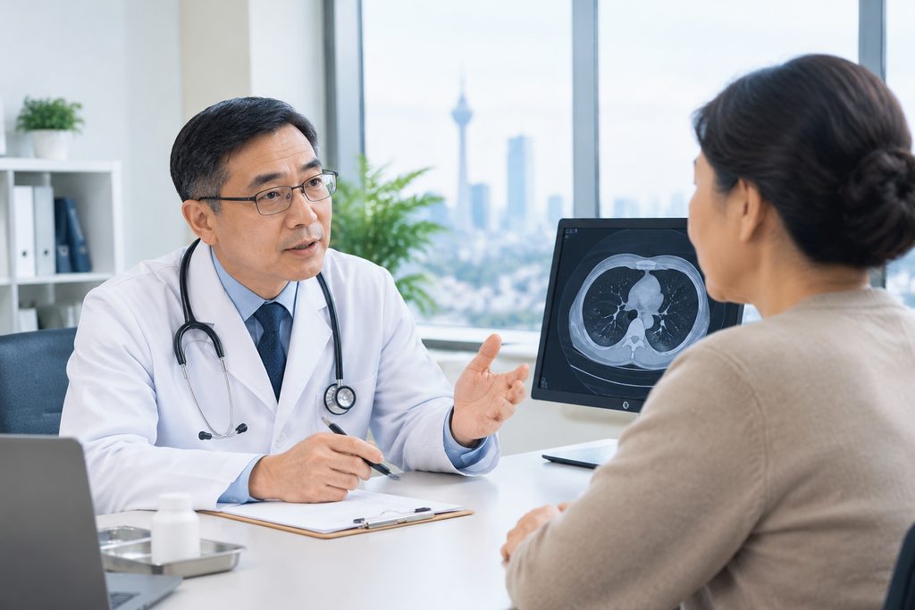 bronchiectasis treatment cost China - medical illustration