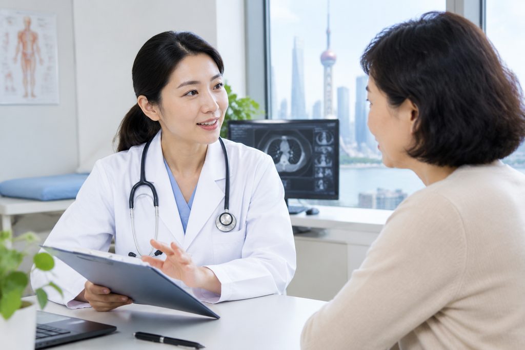 cancer screening cost China - medical illustration