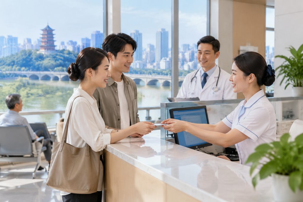 cardiac checkup in Fuzhou - medical illustration