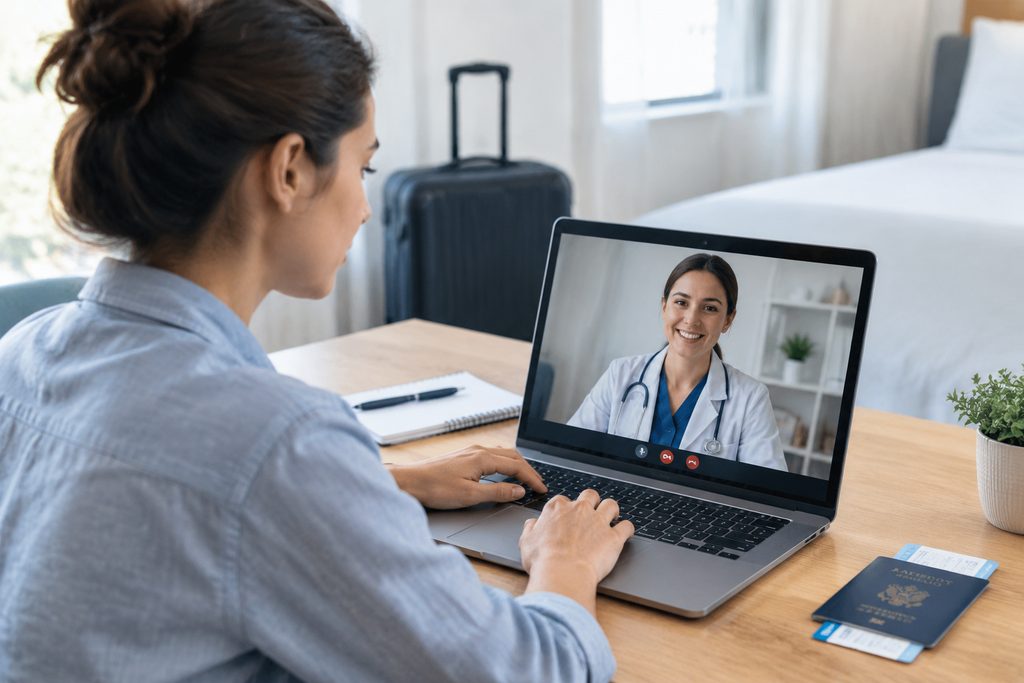 check an agent's client video is legit - medical illustration
