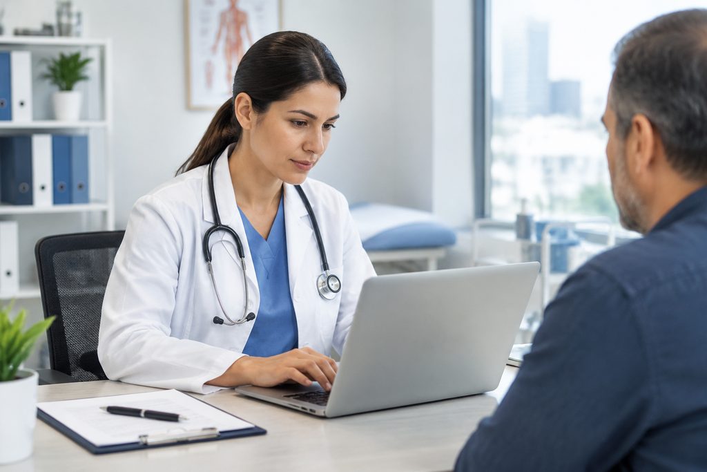 how to check a doctor's license is curre - medical illustration