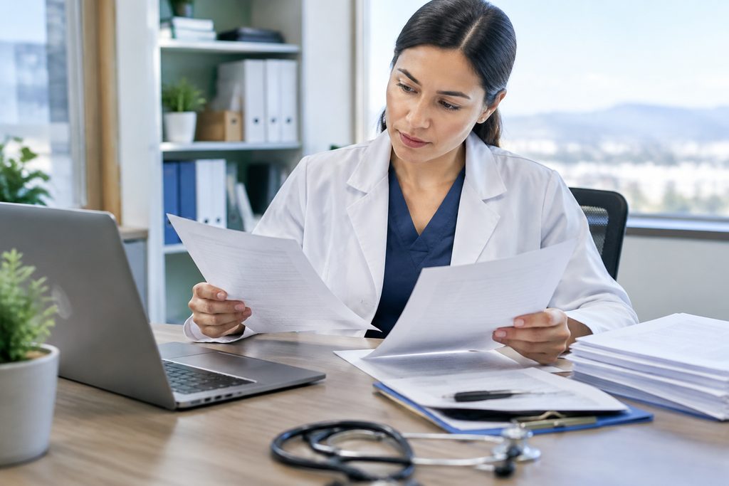 How we check every document you send - medical illustration