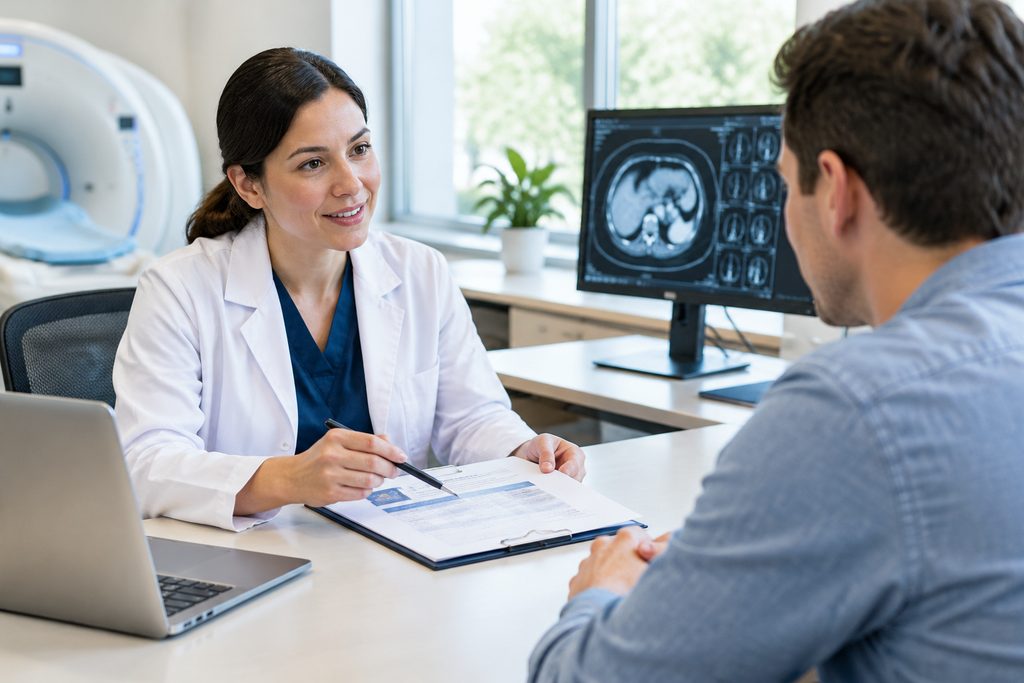 How to Check the Scan and Test Costs Up - medical illustration