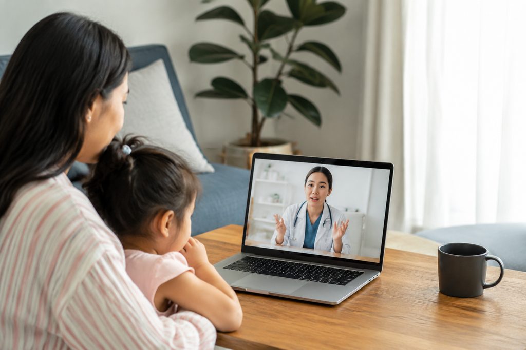 children's hospital China for foreigners - medical illustration