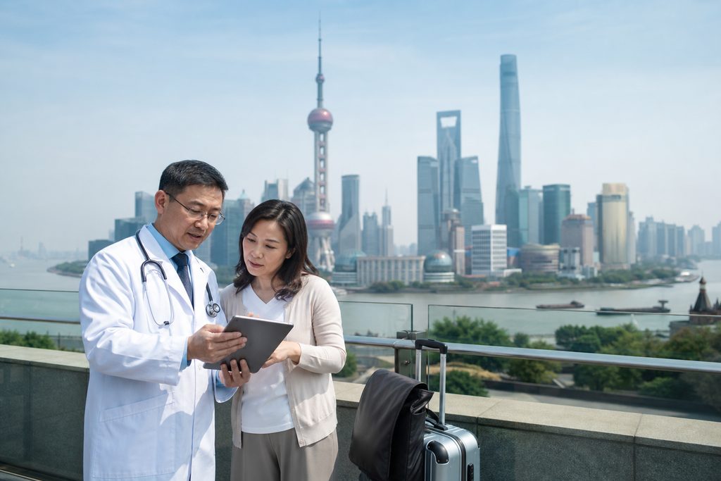 cardiac screening in China - medical illustration